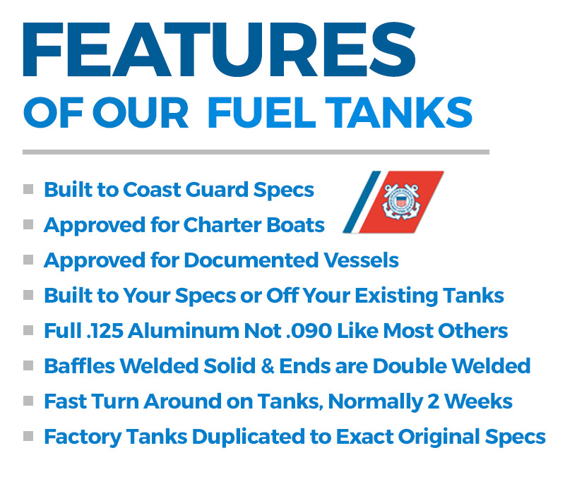 Custom Marine Fuel Tanks